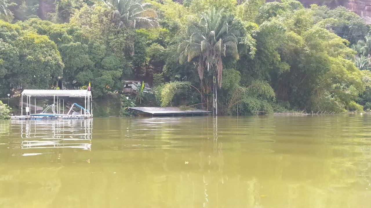 Imagen de referencia inundaciones en la población de Prado, Tolima