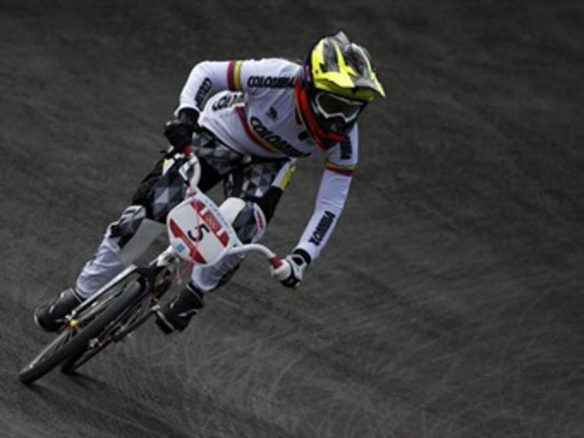 Mariana Pajón terminó tercera y clasificó a semifinales de BMX