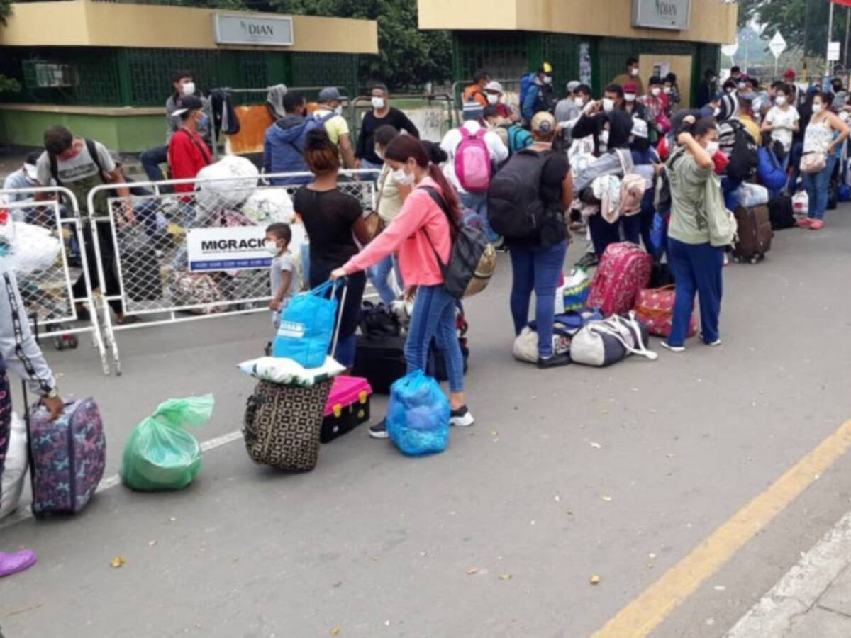 De Bogotá, Paipa y Bucaramanga retornan venezolanos