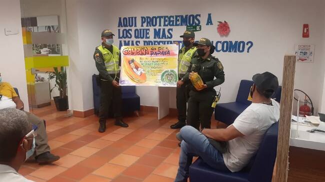 Las campañas son realizadas en entidades bancarias, empresas de giros y comercio