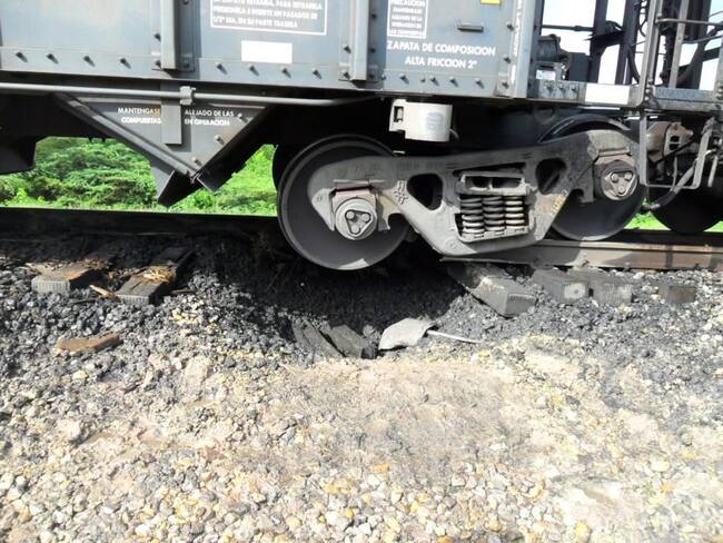 Atentado en el Cerrejón. Foto: Suministrada.