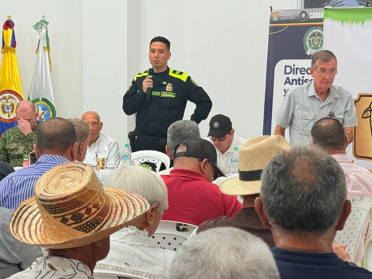Policía lanza “Plan Mi Finca Segura” para proteger a ganaderos de Arjona y Turbana