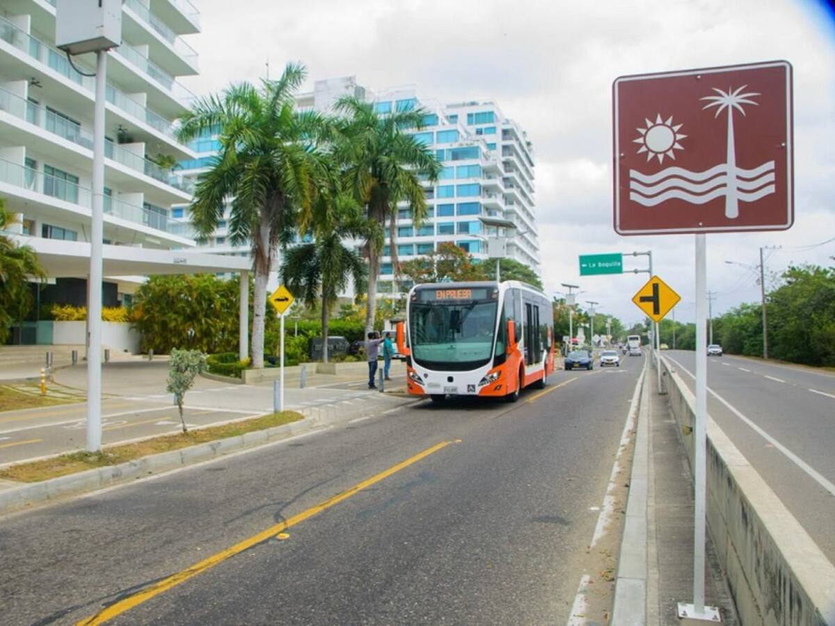Por Vuelta a Colombia Femenina, habrá cambios en dos rutas de Transcaribe ¿cuáles son?