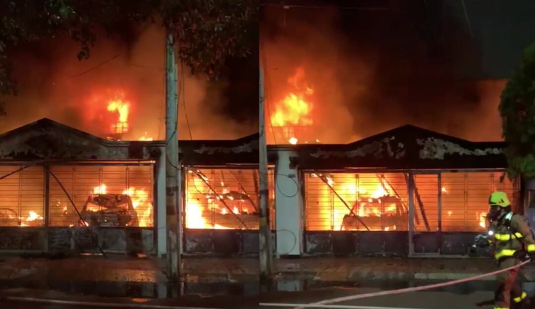 Incendio en Cúcuta