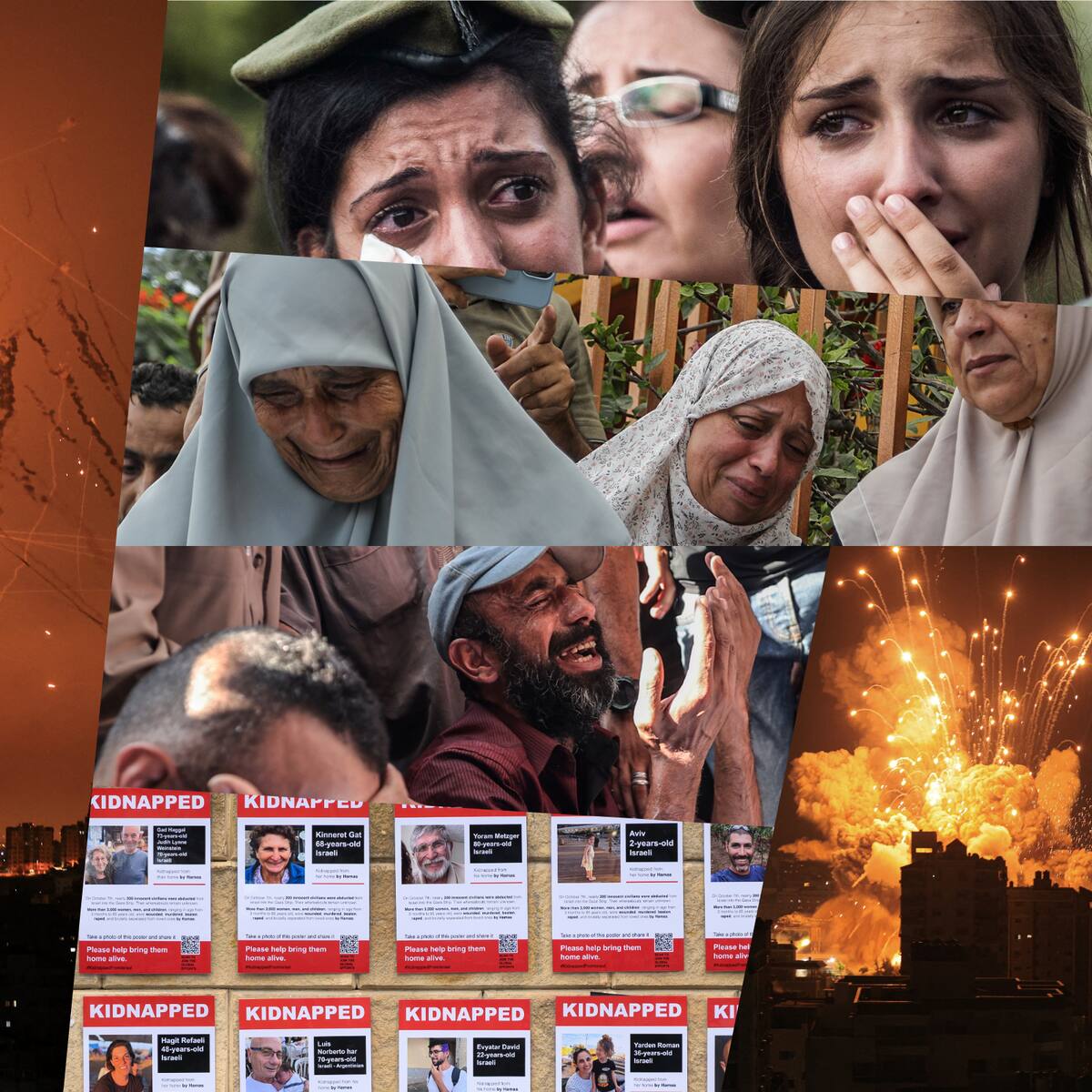 Guerra en Gaza: ¿quién fue el primero en atacar? Así fue el 7 de octubre de 2023