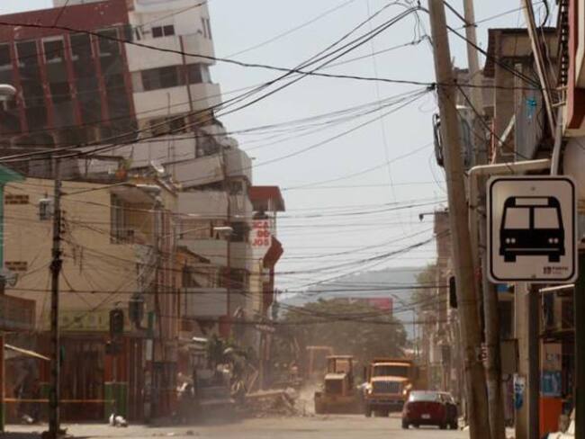 Repatriación de colombianos en Manta