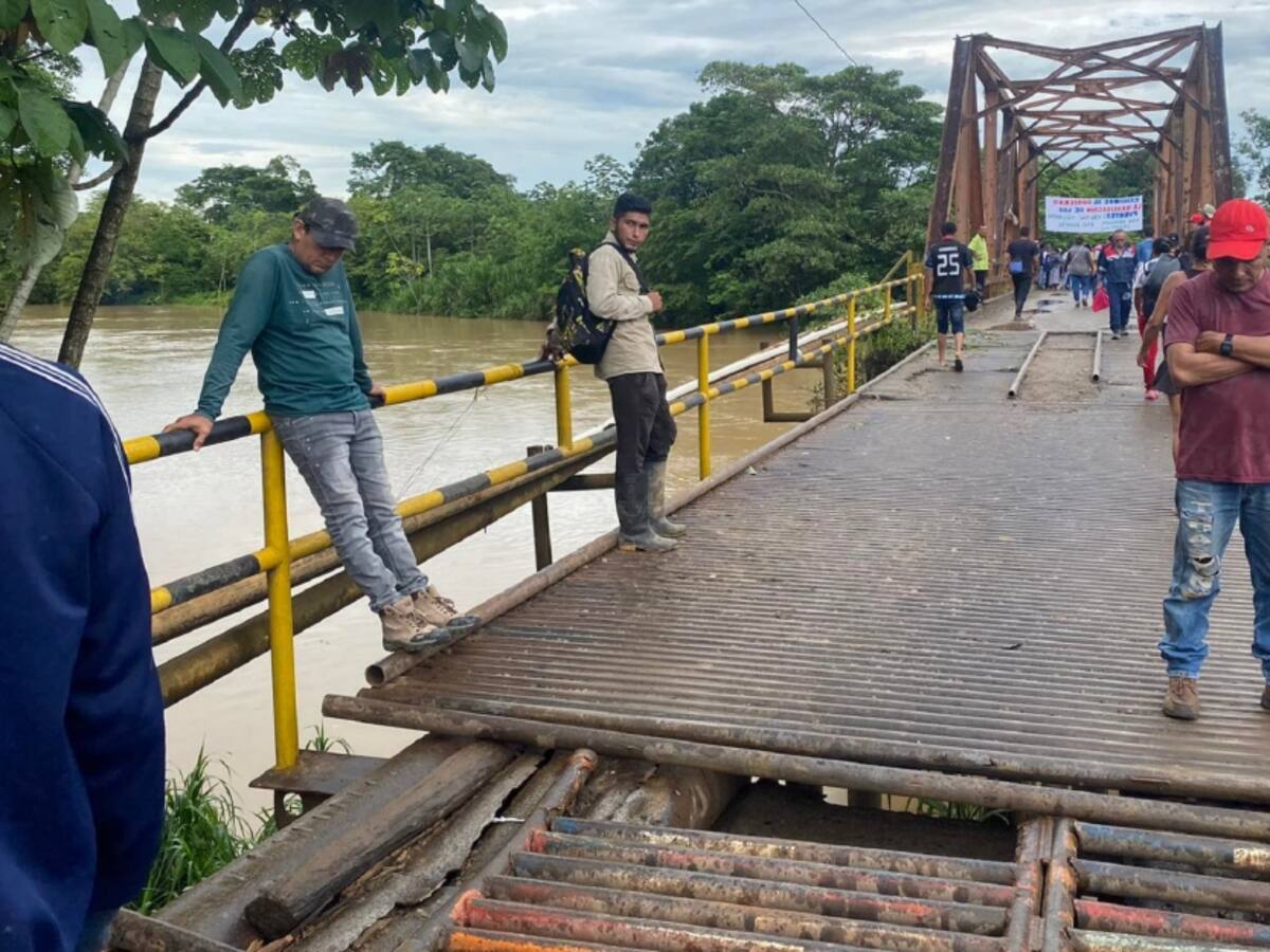 Gobernación intervendrá puentes deteriorados en Catatumbo