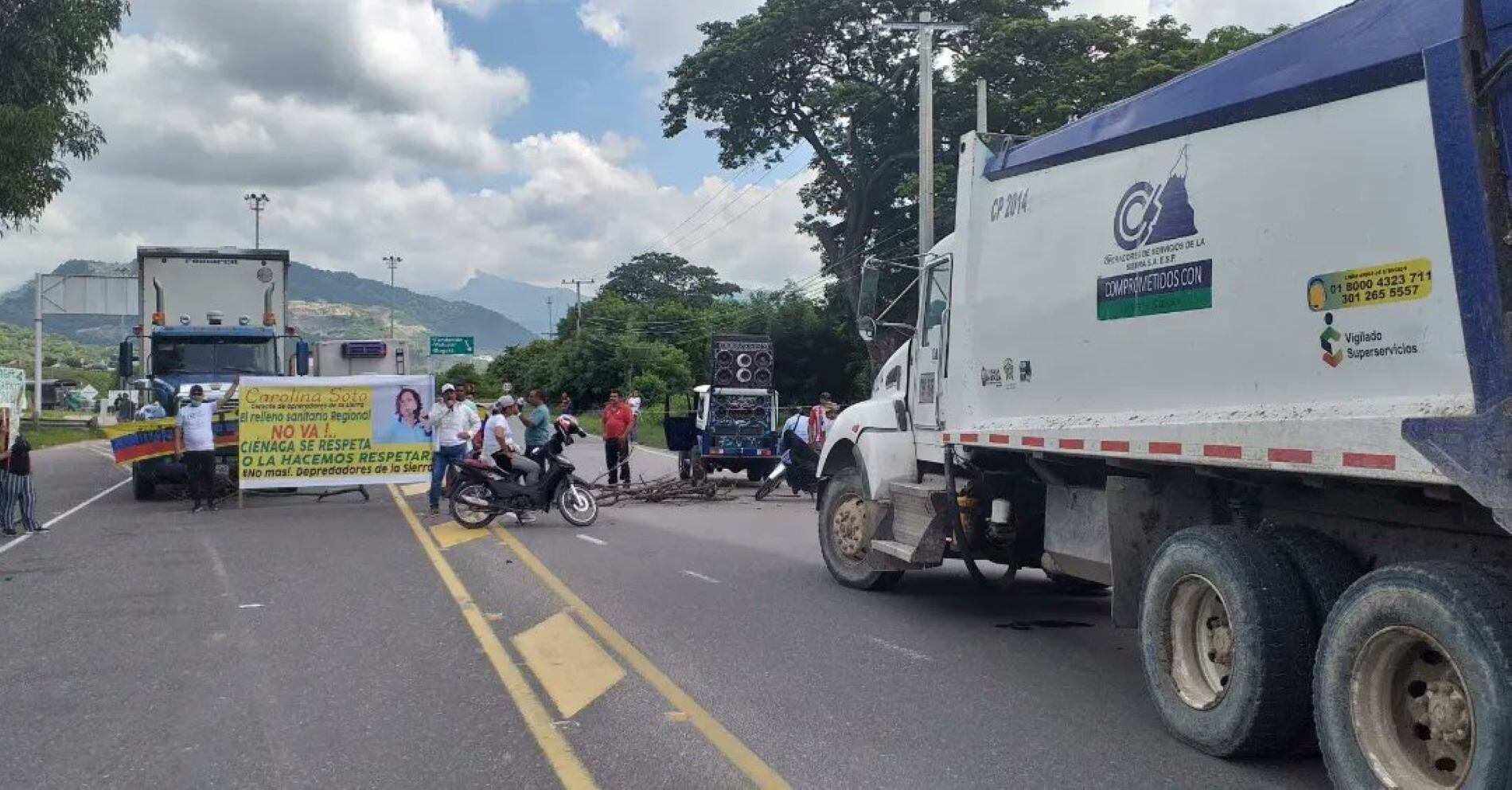 Bloqueo Troncal del Caribe . Javier Aguirre