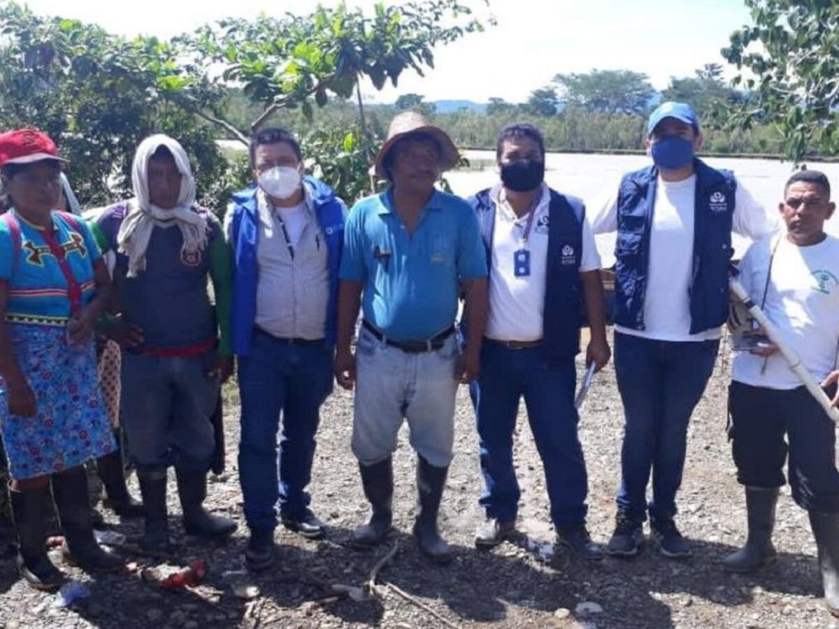 Activan ruta de protección para líder indígena en Puerto Libertador