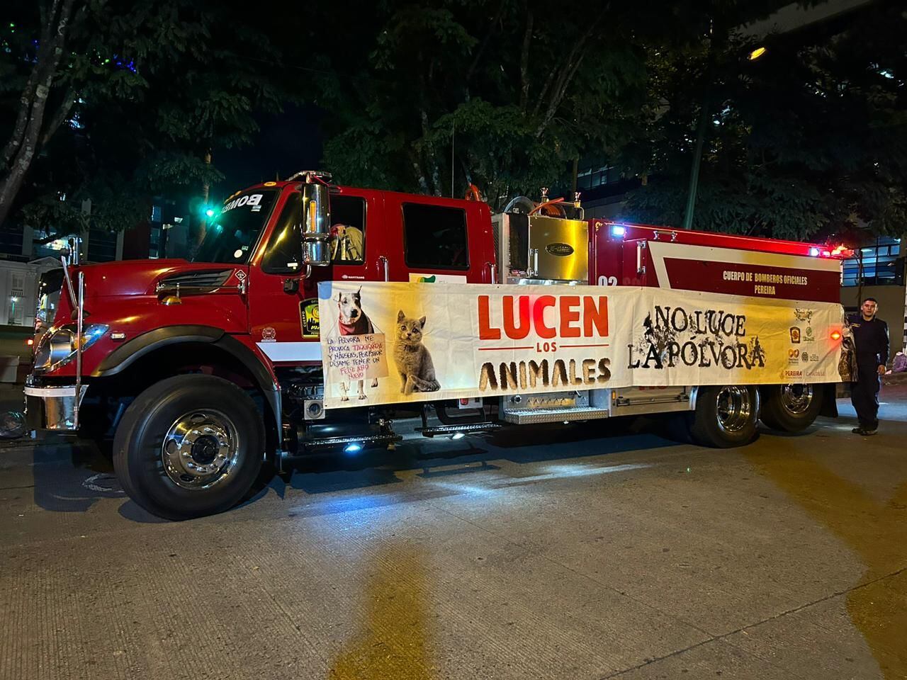 Campaña de prevención frente al uso de la pólvora - Cuerpo Oficial de Bomberos de Pereira.