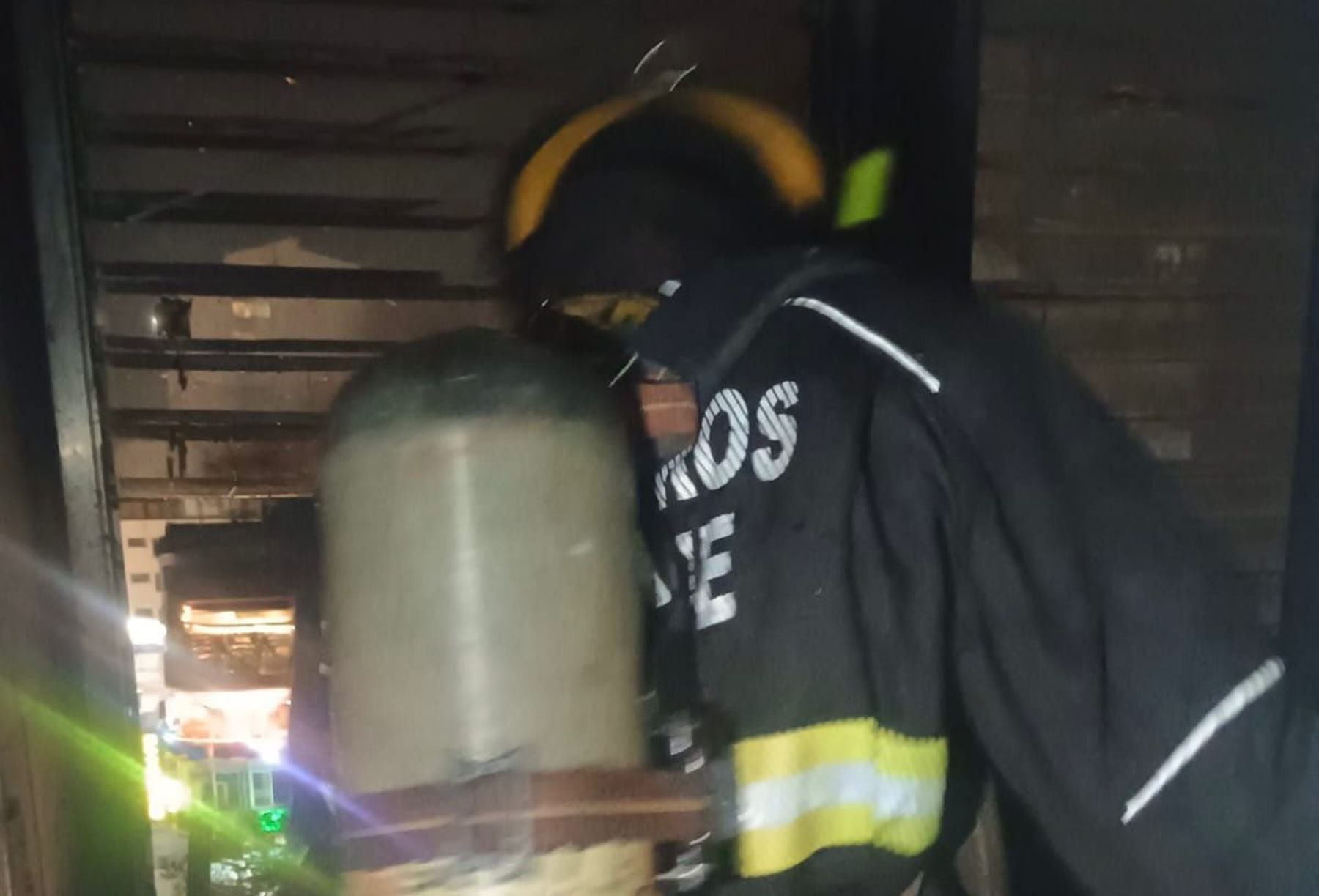 Incendio en el edificio del Banco de la República de Ibagué