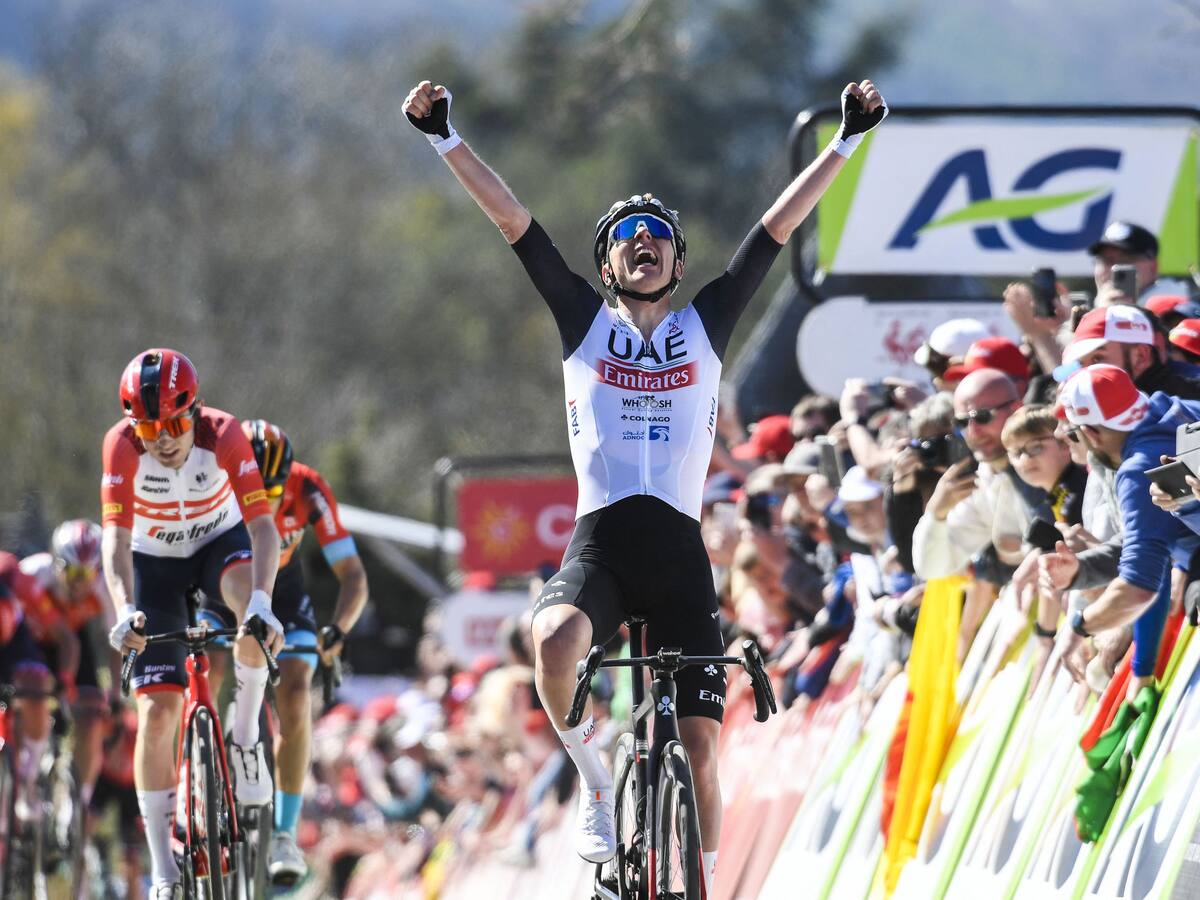 Pogacar se coronó campeón de la Flecha Valona: así le fue a los colombianos