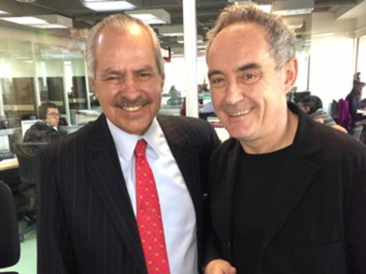 Ferran Adriá, el chef más famoso del mundo, en Caracol Radio