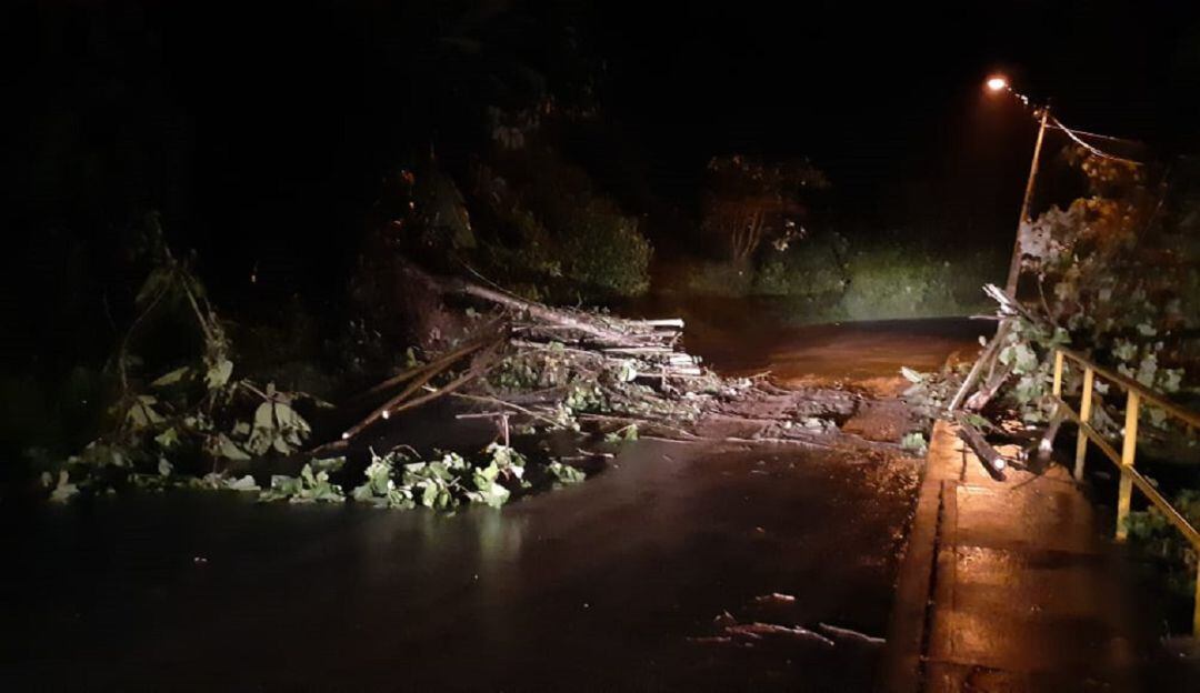 Deslizamiento en Manizaless 