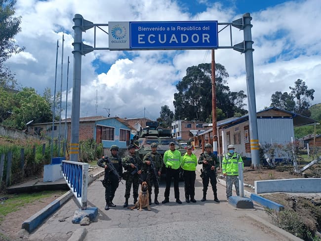 Autoridades de Nariño evalúan la posibilidad de aumentar pie de fuerza en frontera con Ecuador