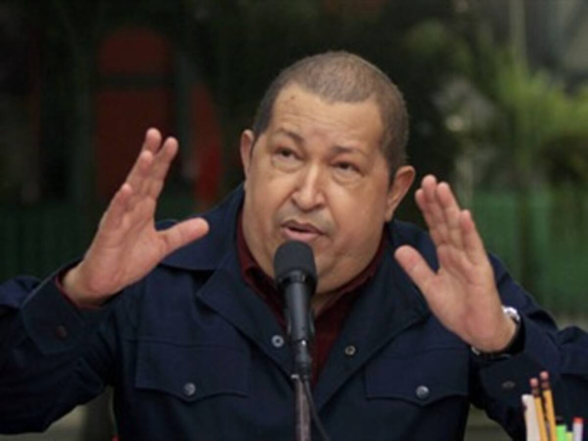 Chávez asegura que ya está bien, que se recuperó del cáncer