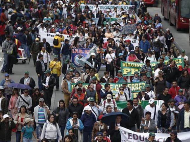 Conozca las zonas de concentración por marchas del 1 de mayo en Bogotá