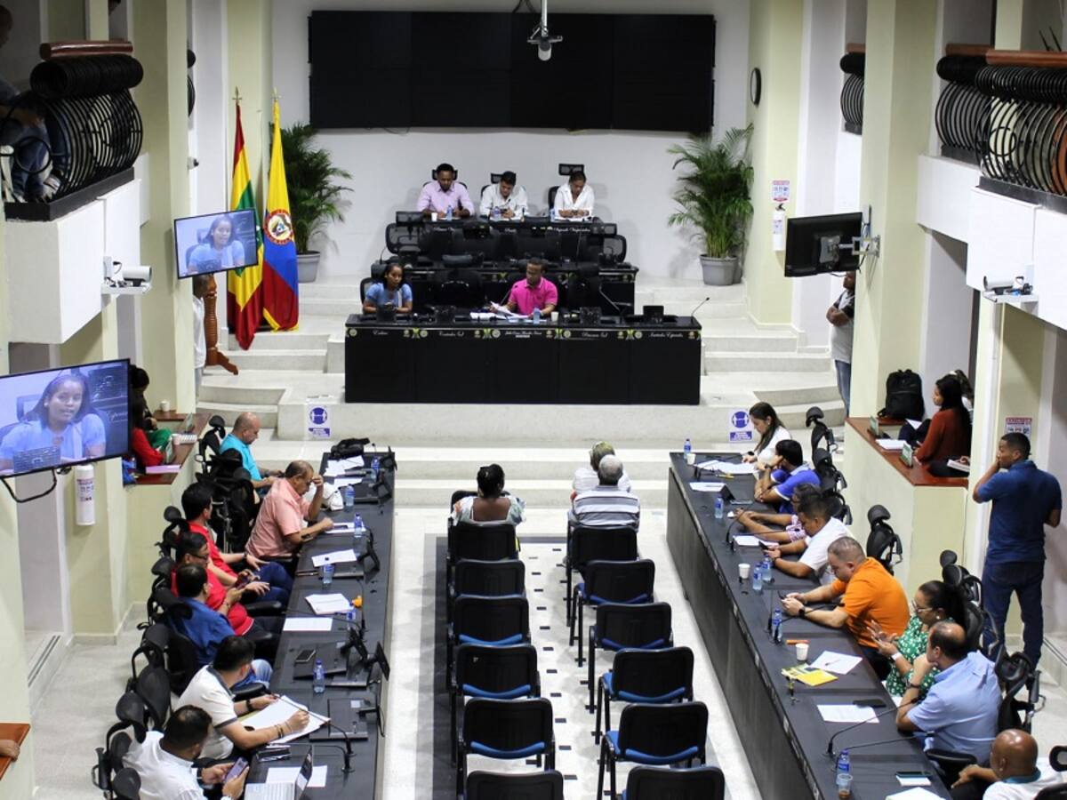 Concejo de Cartagena definió conformación de las tres comisiones permanentes