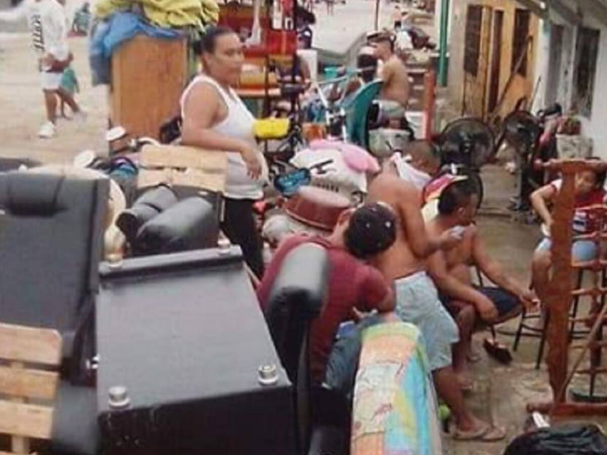 "La canalización no funcionó": familias damnificadas por lluvias en Rebolo