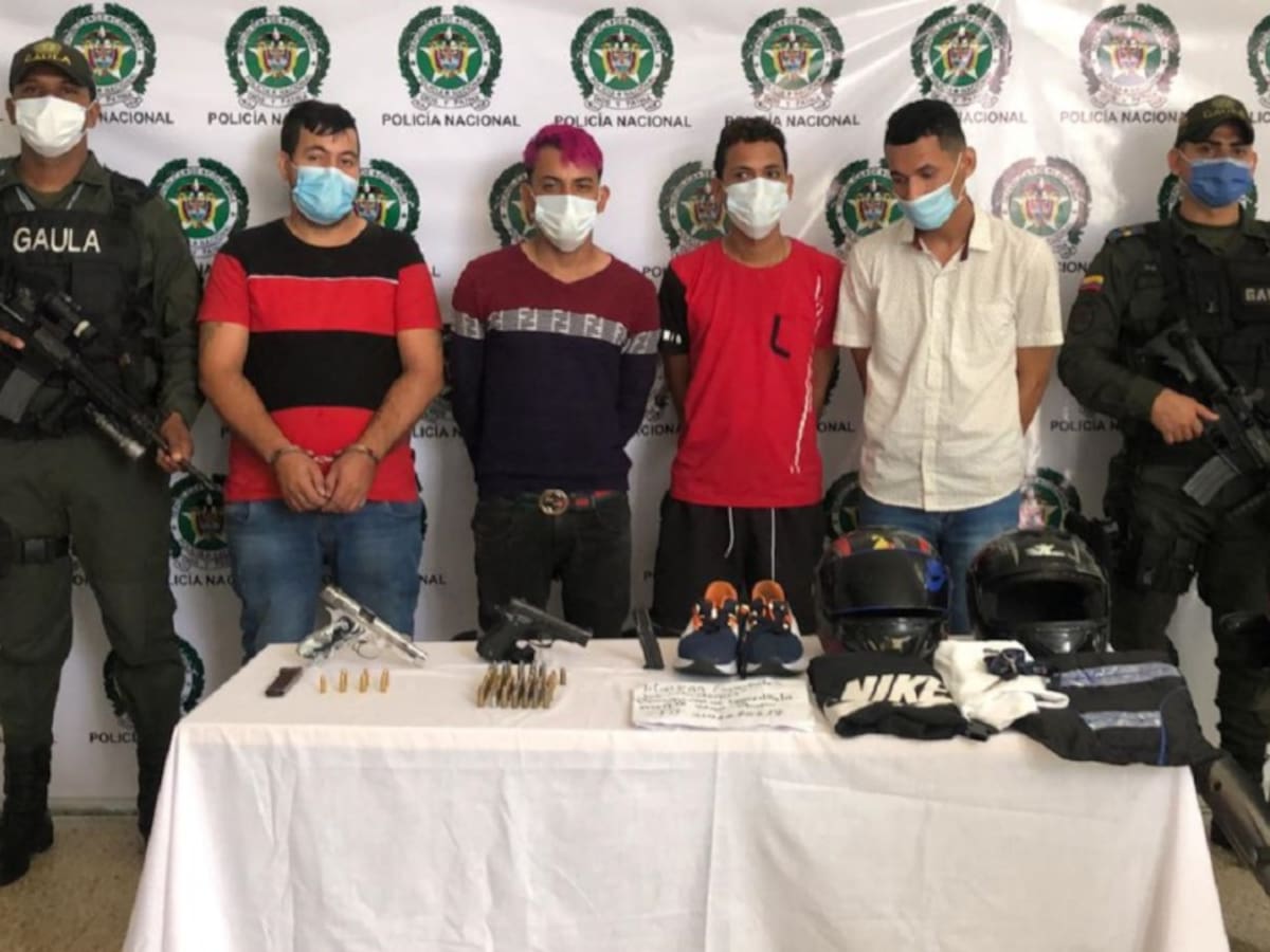 Legalizan capturas de sospechosos por atentado en el centro de Barranquilla