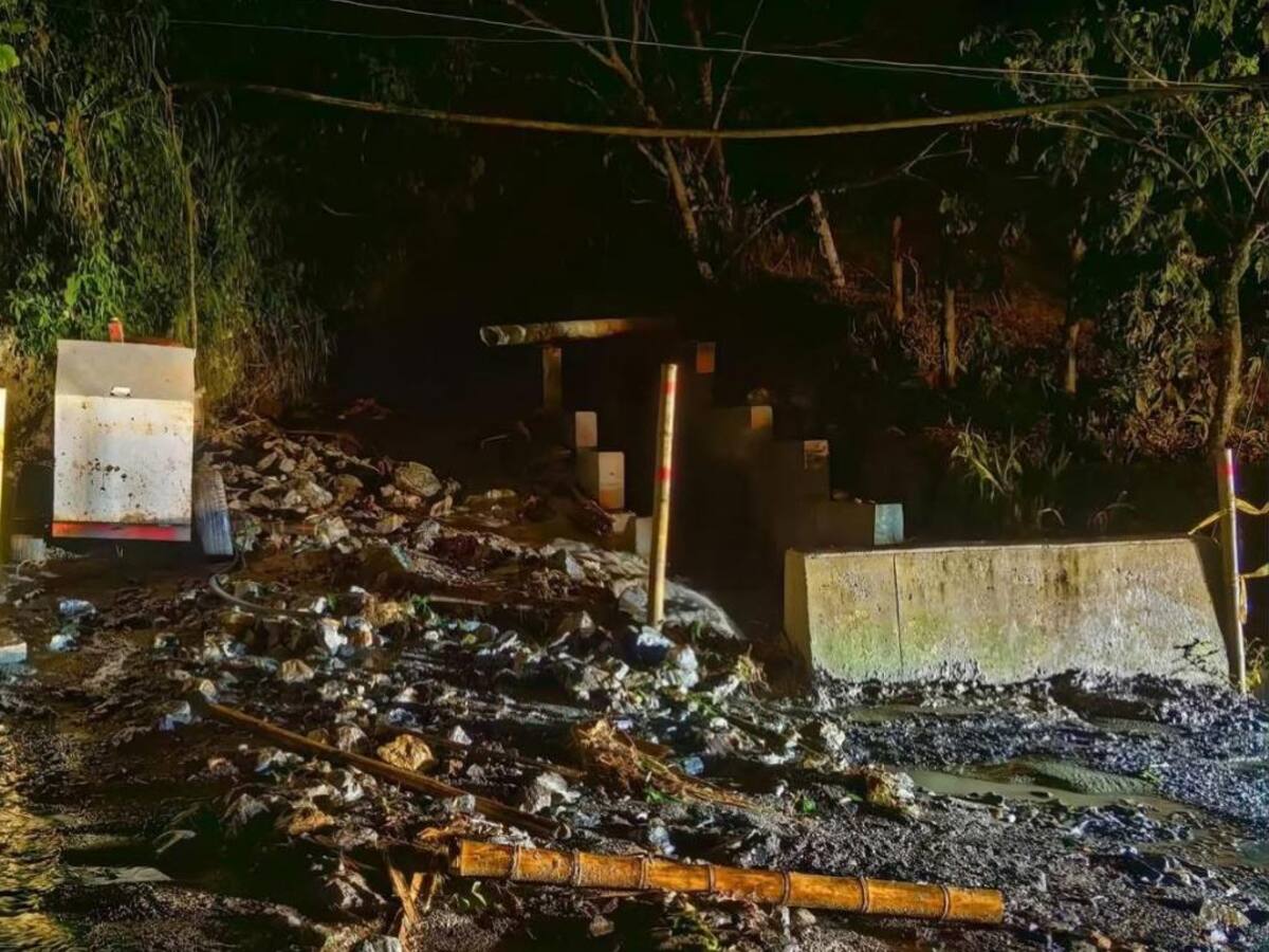 8 viviendas afectadas por intensas lluvias en el municipio de Filadelfia, Caldas