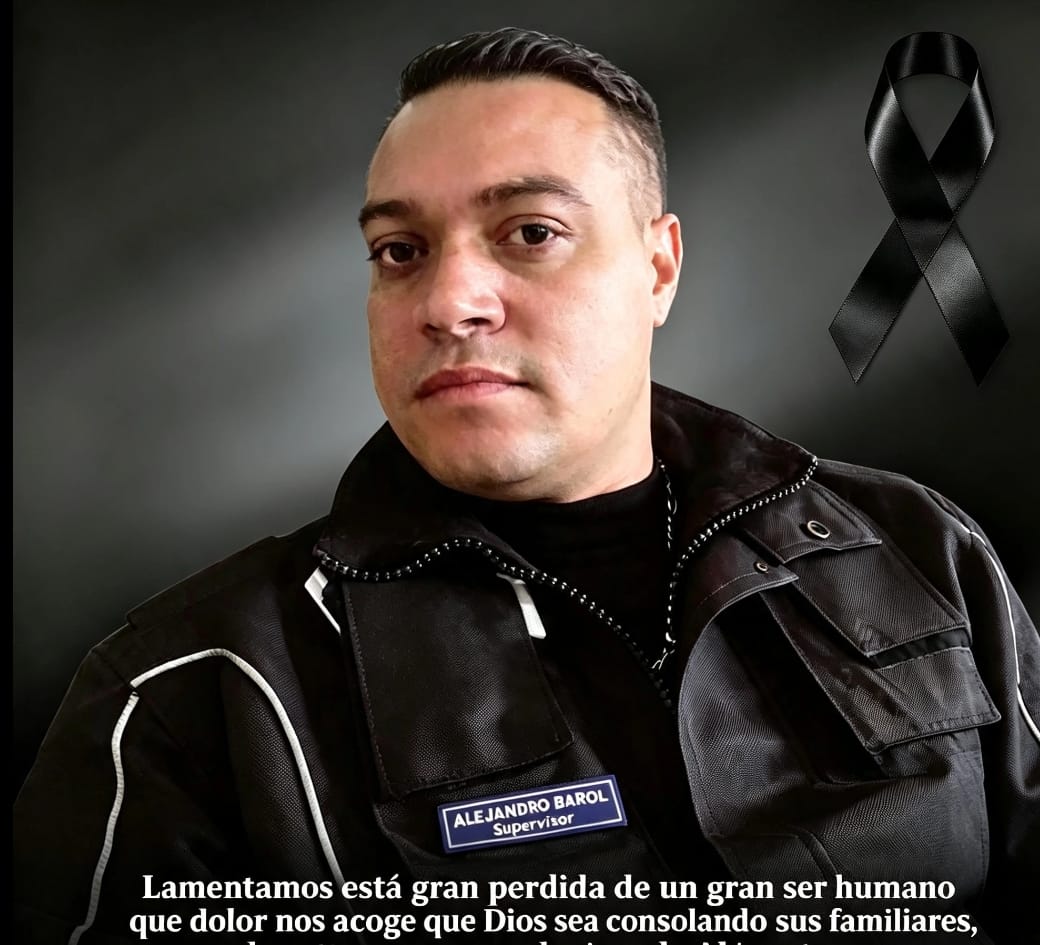 Alejandro Barol escolta de la UNP murió en accidente de transito en Urabá- foto cortesía