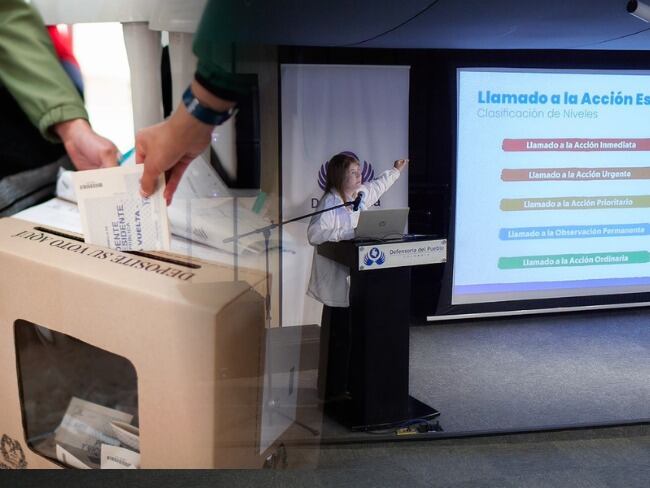 Defensoría presenta seguimiento a Alerta electoral.