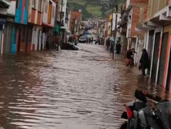 Inundaciones en Guaitarilla