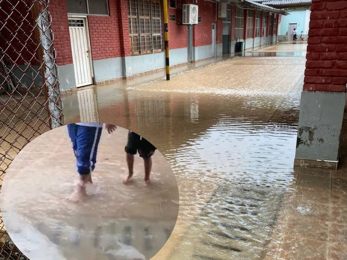 Denuncia: en Yondó una escuela se inunda con aguas negras cada que llueve