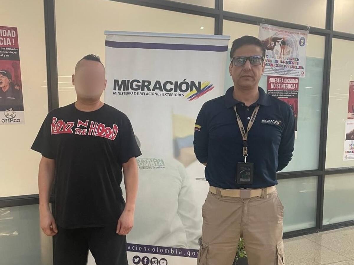 Inadmiten en aeropuerto de Rionegro a extranjero con alerta por delitos sexuales