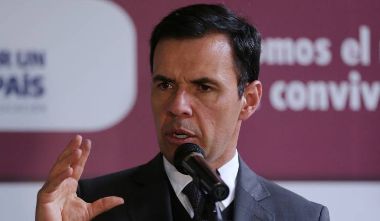 Guillero Rivera Flórez, ministro del Interior