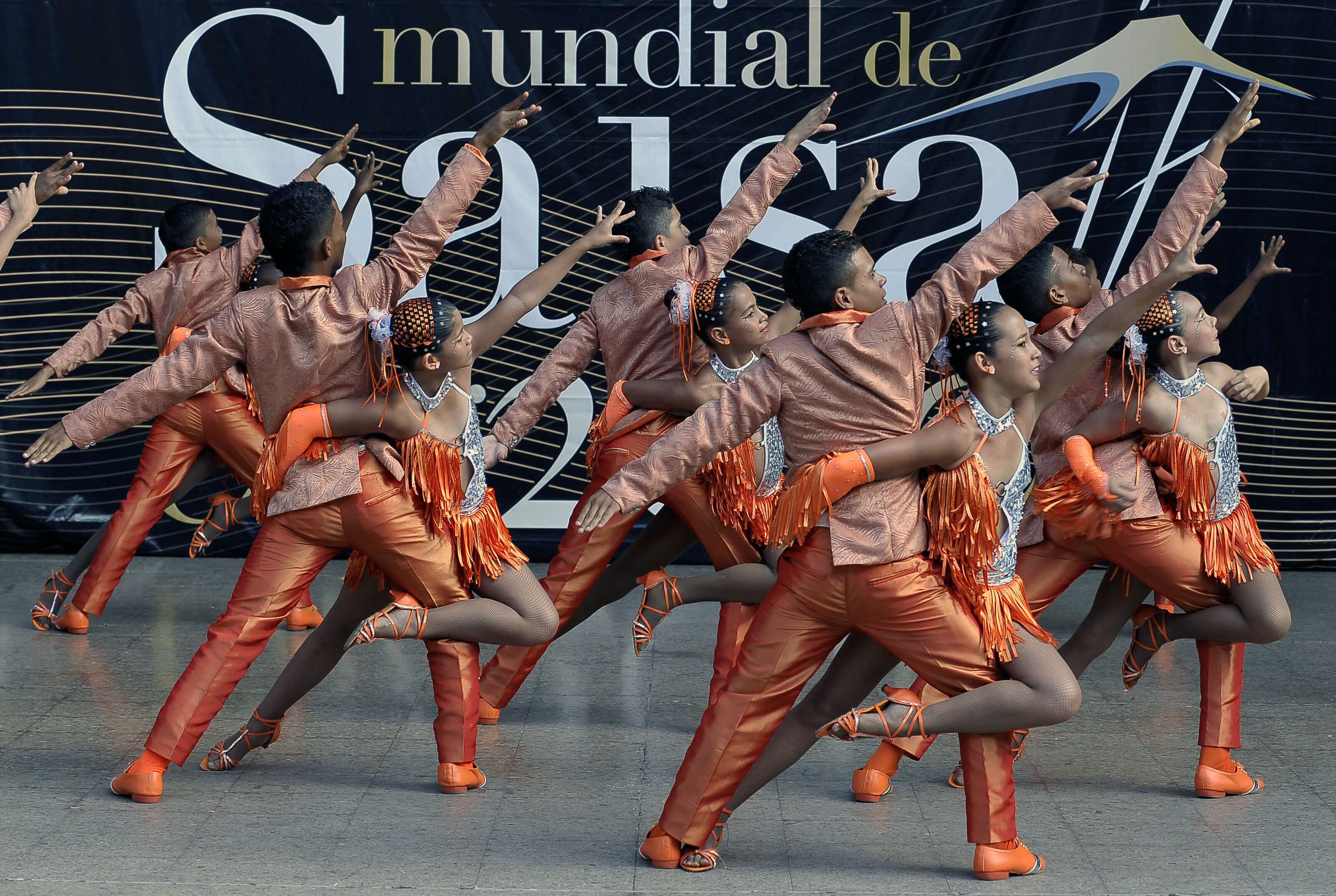 Festival Mundial de Salsa de Cali (Photo credit should read LUIS ROBAYO/AFP - Getty Images)