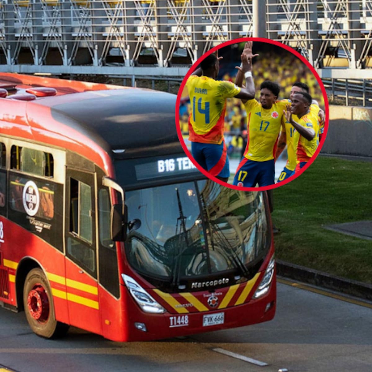 Distrito anuncia horarios extendidos de TransMilenio para los partidos de la Selección Colombia