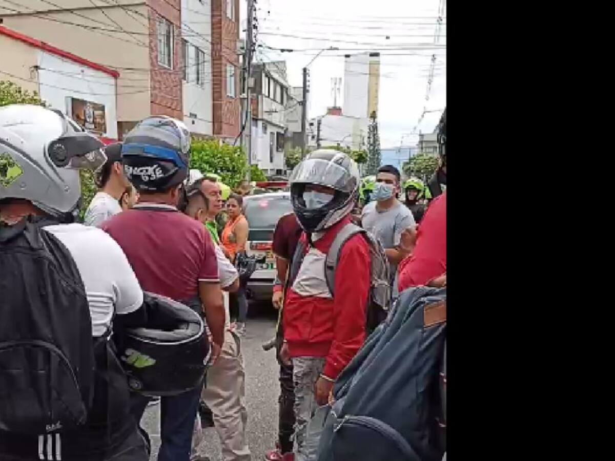 Para evitar la "paloterapia" Esmad tuvo que intervenir