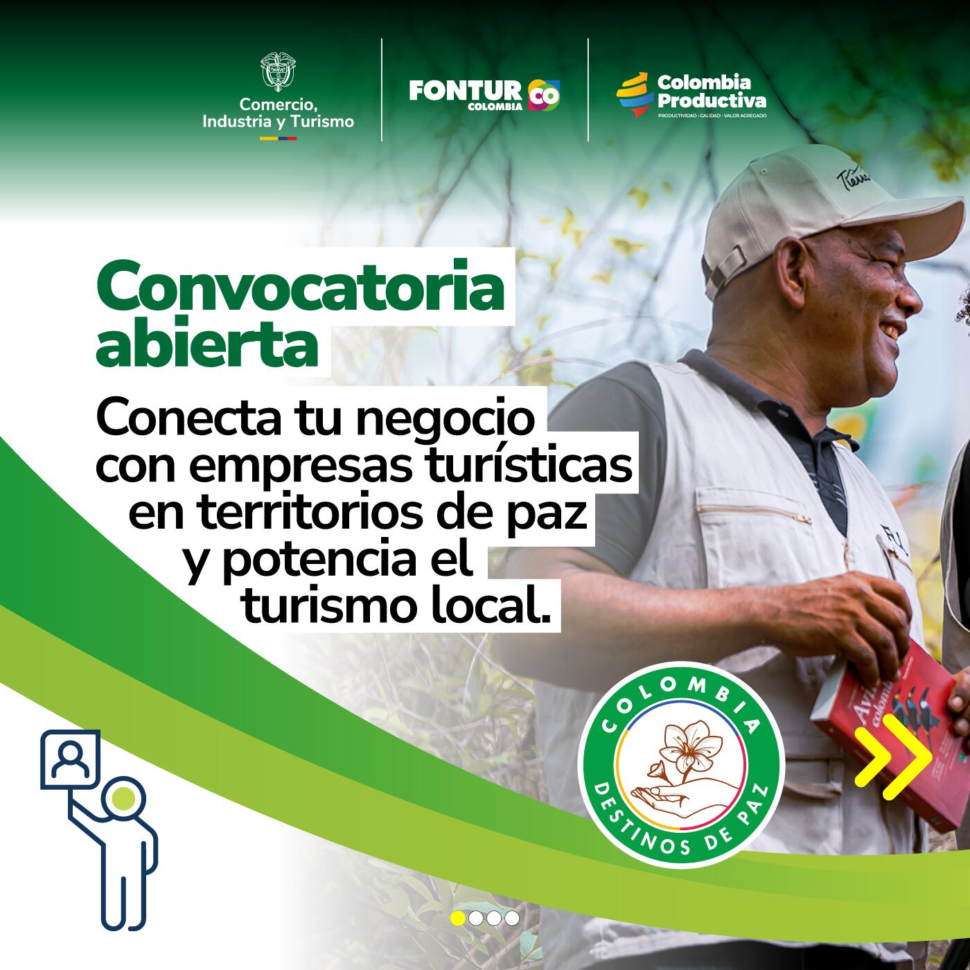 En Colombia, se seleccionarán 310 unidades productivas. Imagen | @Col_Productiva