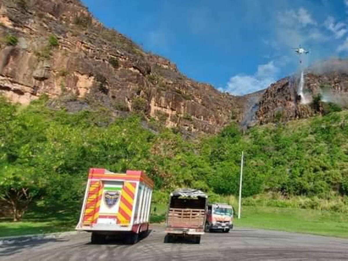 Declaran la alerta amarilla en el Tolima por el incremento de incendios forestales