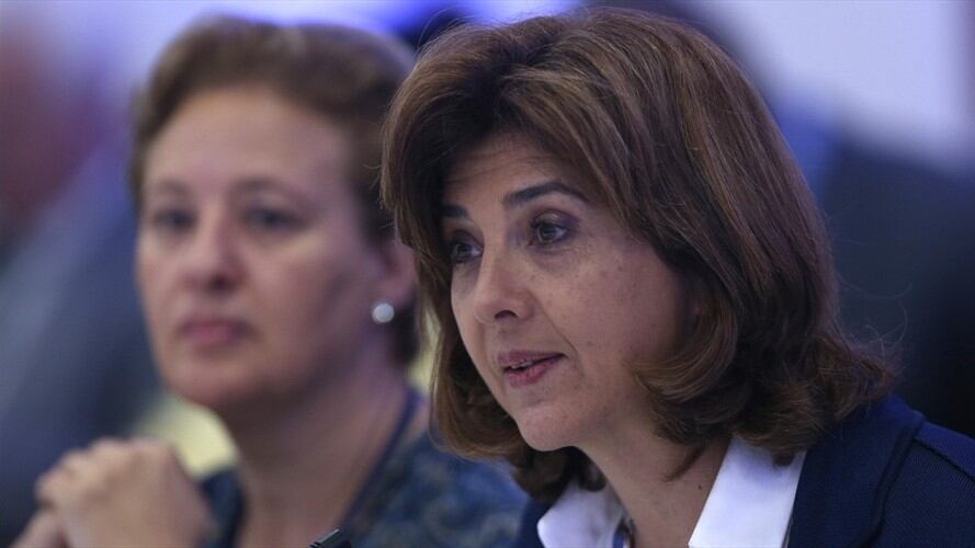 María Ángela Holguín, ministra de Relaciones Exteriores. Foto: Agencia EFE