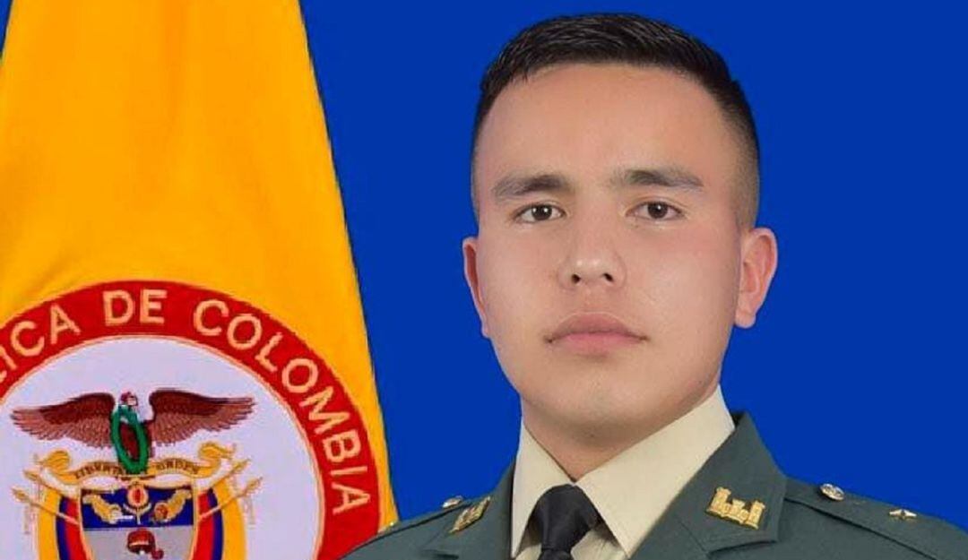 Subteniente Cristián Sebastián Calderón Jaimes del Ejército Nacional, adscrito al Batallón de Ingenieros Agustín Codazzi