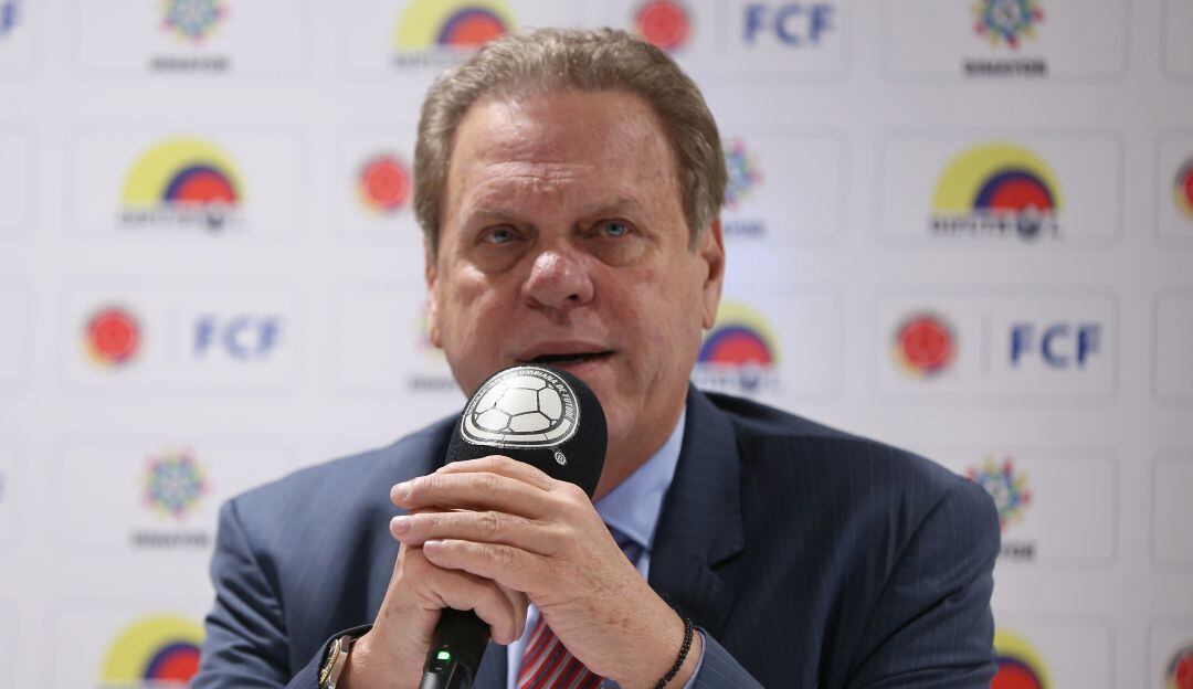 Ramón Jesurún, presidente de la Federación Colombiana de Fútbol.