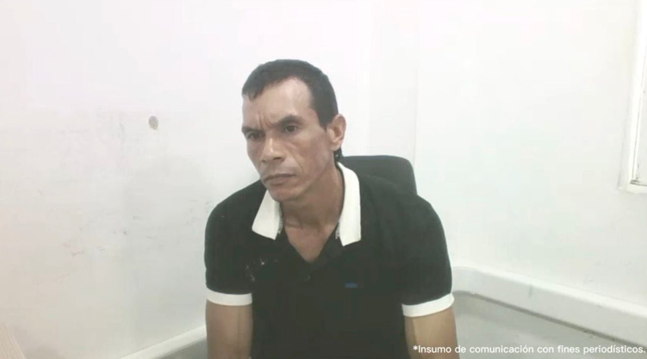 Esnoraldo Sánchez Rodríguez, alias “Emerardo”, señalado de ser integrante del Frente 57 ‘Yair Bermúdez’ / Foto: Fiscalía