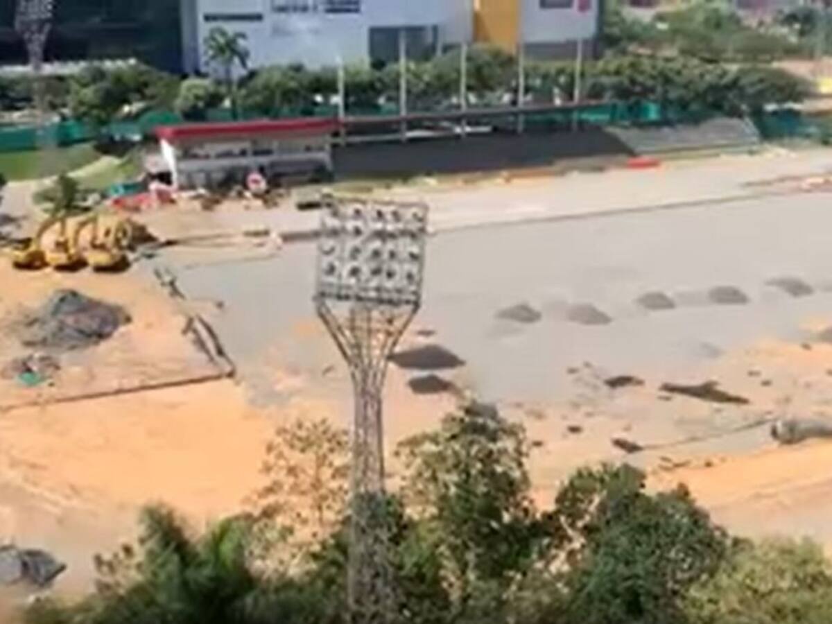 Denuncias de obras del estadio de atletismo La Flora no avanzan