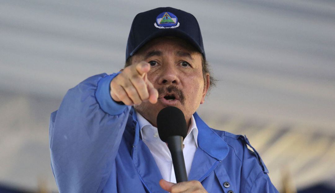 El presidente de Nicaragua, Daniel Ortega