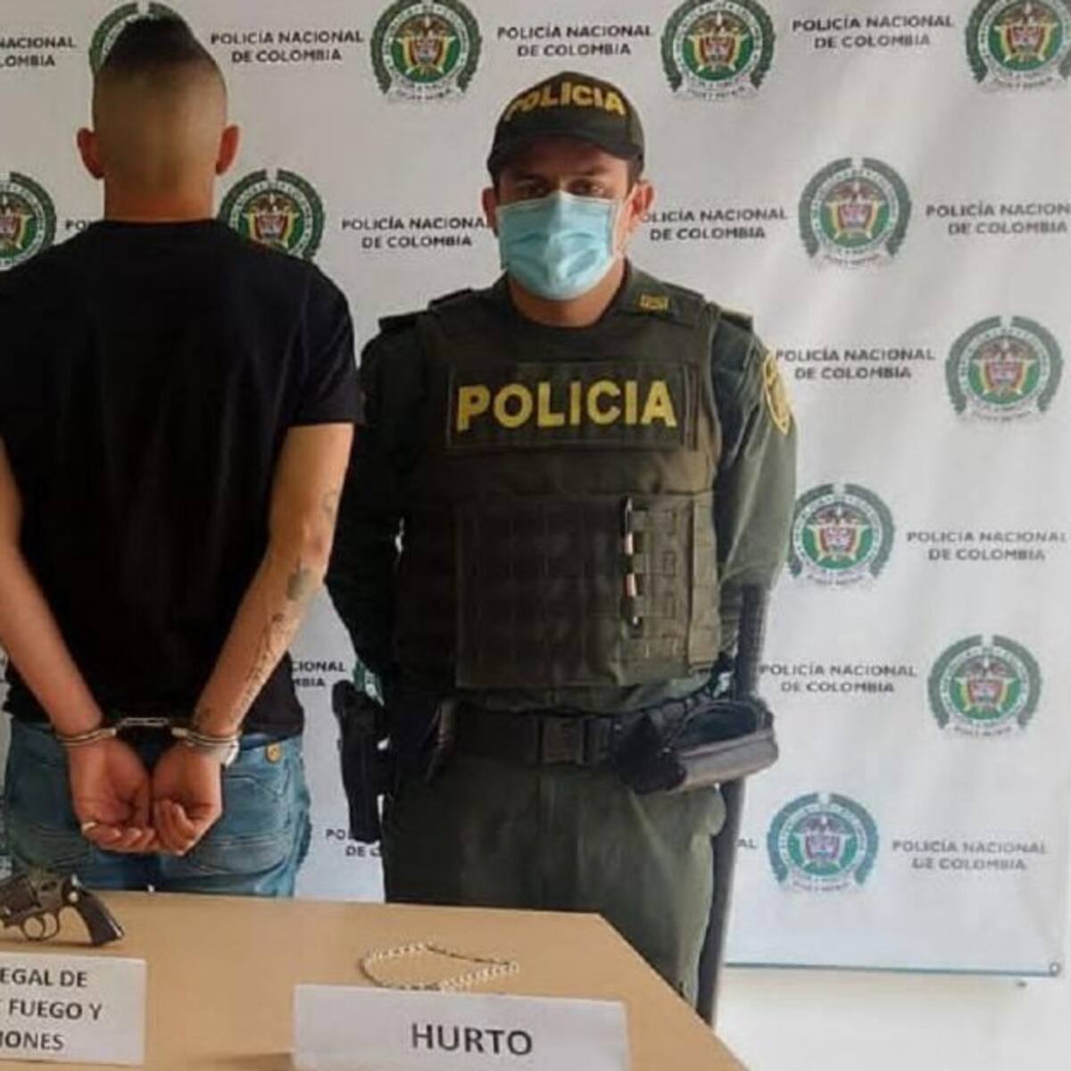 Capturado en flagrancia por presunto atraco en Bosques del Norte