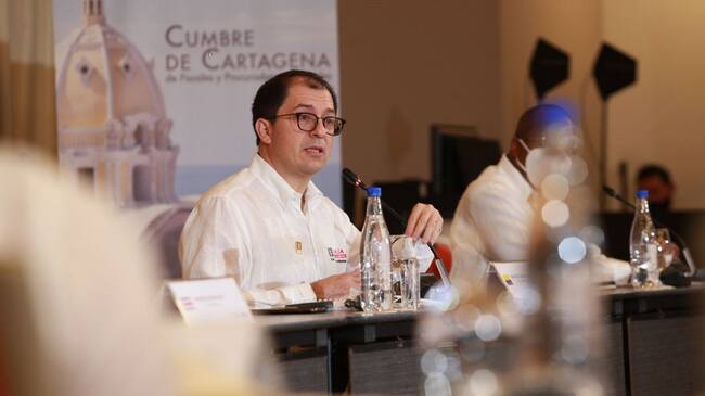 El Fiscal General de la Nación se refirió al caso del gobernador de Arauca, José Facundo Castillo, quien se declaró inocente de los cargos imputados