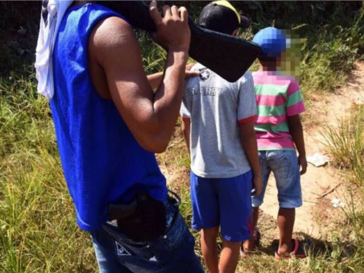Indigenas impidieron que dos de sus Niños los reclutara las disidencias.