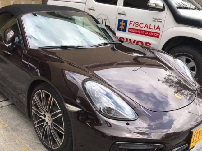 Prospera incautación de Porsche del coronel Aguilar