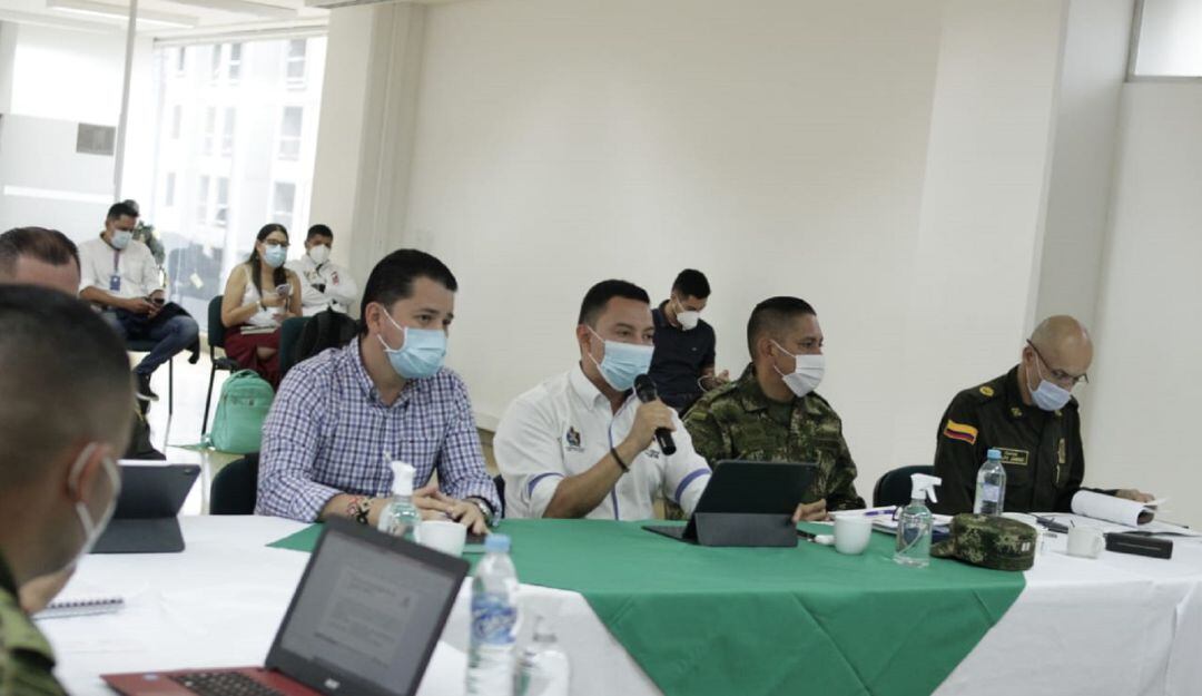 Las autoridades lanzaron el plan de seguridad para proteger las vacunas. 