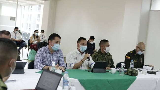 Las autoridades lanzaron el plan de seguridad para proteger las vacunas.