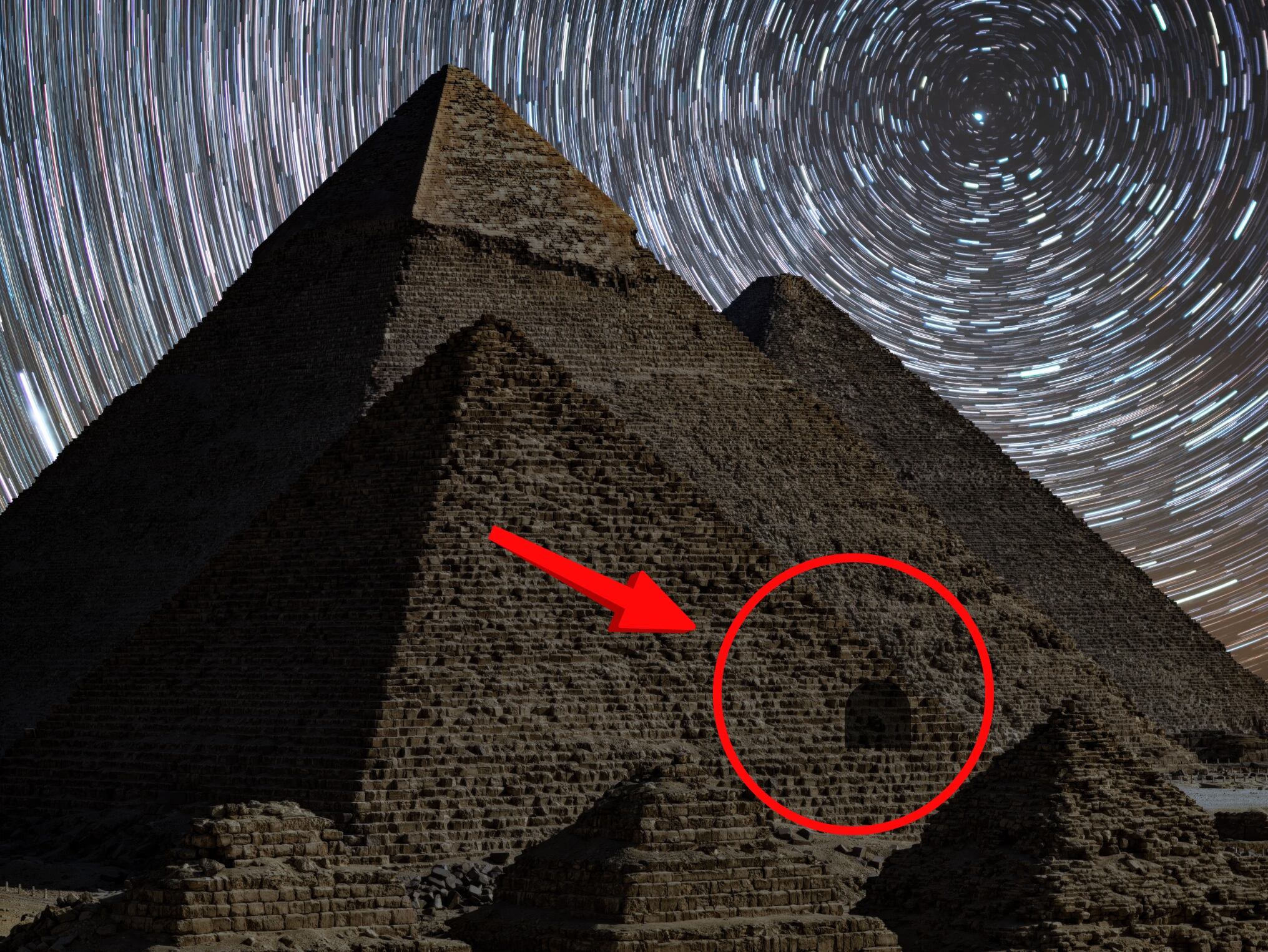 Descubren misterioso "abismo" en Pirámide de Egipto: podría ser una entrada secreta perdida