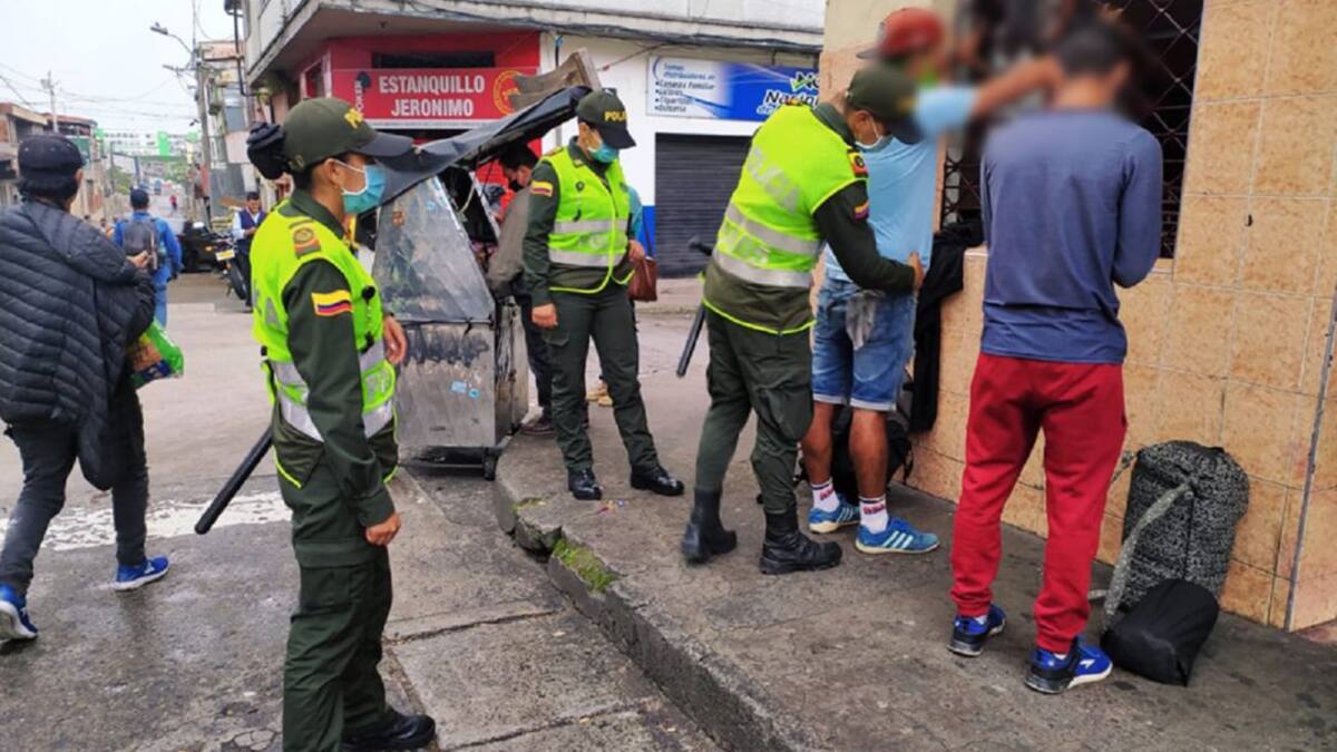 Cuatro personas detenidas en Manizales durante el fin de semana